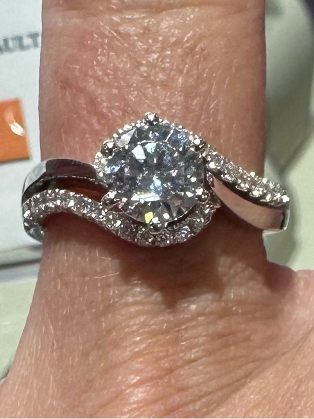 Excellent Quality!!! Over 3+ carats BridalEngagement set